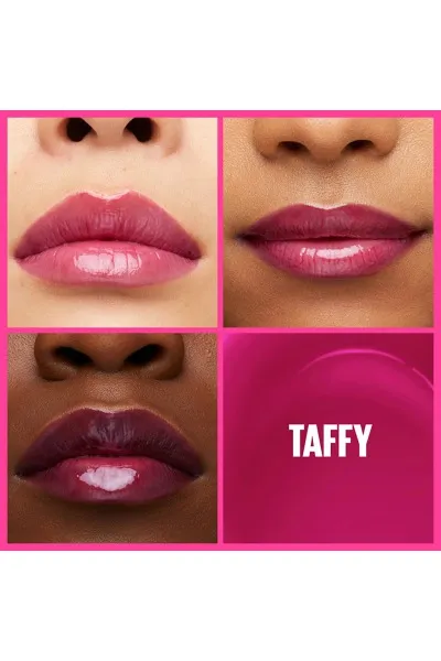 تصویر 1 : لیپ گلاس آبرسان لیفتر گلاس 025 Taffy  صورتی براق با جلوه مرطوب لب Lifter Gloss Moisturizing Lip Gloss 025 Taffy میبلین نیویورک Maybelline New York 