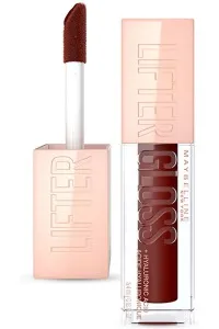لیپ-گلاس-آبرسان-Lifter-Gloss-هانی-شماره-۲۸-Maple-قهوه‌ای-روشن-Lifter-Gloss-Honey-Moisturizing-Lip-Gloss-28-Maple-میبلین-نیویورک-Maybelline-New-York