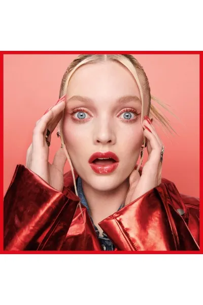  تصویر 5 : لیپ گلاس حجم‌دهنده Lifter Plump شماره 005 Peach Fever رنگ هلویی Lifter Plump Lip Gloss 005 Peach Fever میبلین نیویورک Maybelline New York 