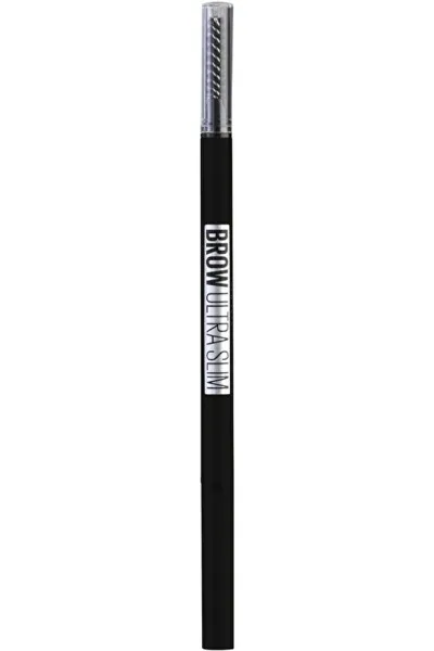  تصویر 1 : مداد ابرو اولترا اسلیم 06 Black Brown  قهوه‌ای مشکی با طراحی دقیق Brow Ultra Slim Brow Pencil 06 Black Brown میبلین نیویورک Maybelline New York 