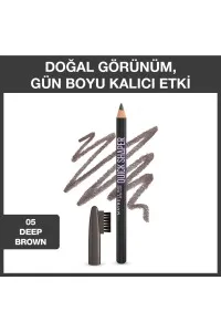 مداد-ابرو-کوئیک-شیپر-05-Deep-Brown -قهوه‌ای-تیره-با-فرم‌دهی-دقیق-Quick-Shaper-Brow-Shaping-Pencil-05-Deep-Brown-میبلین-نیویورک-Maybelline-New-York