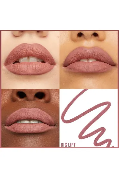  تصویر 5 : مداد لب لیفتر لاینر 07 Big Lift  رنگ صورتی برای فرم‌دهی لب Lifter Liner Lip Pencil 07 Big Lift میبلین نیویورک Maybelline New York 