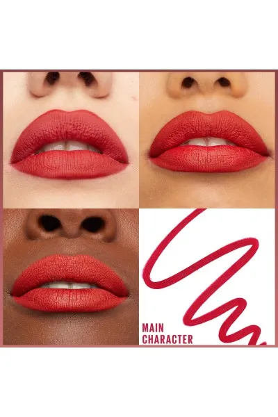  تصویر 5 : مداد لب لیفتر لاینر 10 Main Character  قرمز جذاب با فرم‌دهی دقیق لب Lifter Liner Lip Pencil 10 Main Character میبلین نیویورک Maybelline New York 