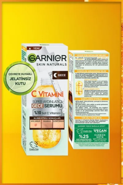 خرید و قیمت سرم شب ویتامین Garnier C گارنیر اصل