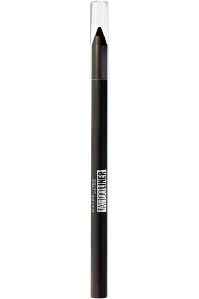  تصویر 1 : مداد چشم ژلی تتو لاینر 900 Deep Onyx مشکی پررنگ و ماندگار Tattoo Liner Gel Eye Pencil 900 Deep Onyx میبلین نیویورک Maybelline New York 