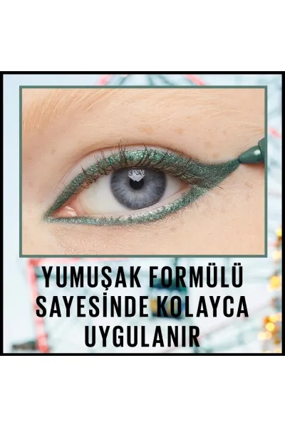  تصویر 2 : مداد چشم ژلی تتو لاینر Burgundy Bliss رنگ شرابی با ماندگاری بالا Tattoo Liner Gel Eye Pencil Burgundy Bliss میبلین نیویورک Maybelline New York 