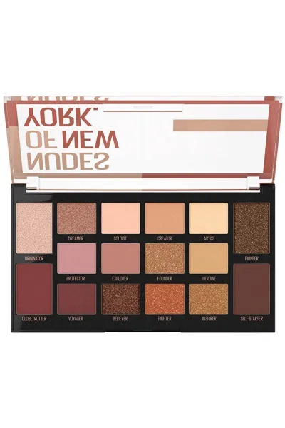  تصویر 1 : پالت سایه چشم Nudes of New York رنگ Multi چندرنگ با طیف نود Nudes of New York Eyeshadow Palette Multi میبلین نیویورک Maybelline New York 