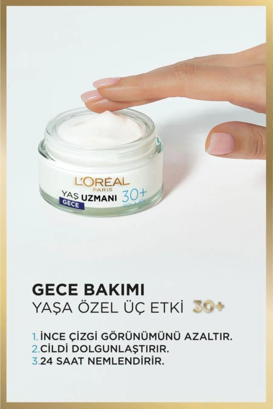 ویژگیهای کرم شب ضد چروک کلاژن +30 سال لورال پاریس L'Oreal Paris ویژگیهای کرم شب ضد چروک کلاژن +30 سال لورال پاریس L'Oreal Paris