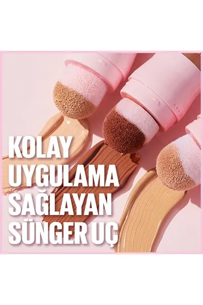  تصویر 4 : کرم پودر اینستنت پرفکتور گلو 00 Fair Light روشن با جلوه درخشان Instant Perfector Glow 4 in 1 Foundation 00 Fair Light میبلین نیویورک Maybelline New York 