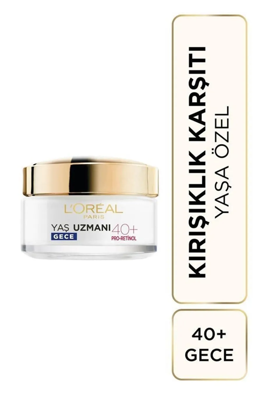 ارزش خرید کرم شب ضد چروک رتینول +40 لورال پاریس L'Oreal Paris با نمای اصلی محصول
