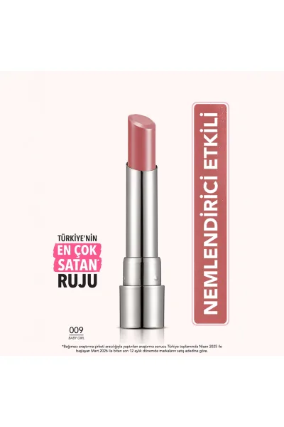  تصویر 1 : رژ لب نیمه‌شفاف مرطوب‌کننده Baby Girl صورتی ملایم برای آرایش روزانه Sheer Up Moisturizing Semi Transparent Lipstick 9 Baby Girl فلورمار Flormar 