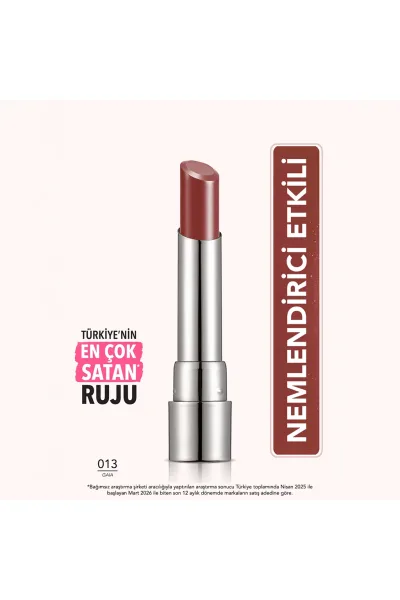  تصویر 1 : رژ لب مرطوب‌کننده نیمه‌شفاف Gaia رنگ قهوه‌ای برای آرایش طبیعی Sheer Up Moisturizing Semi Transparent Lipstick 13 Gaia فلورمار Flormar 