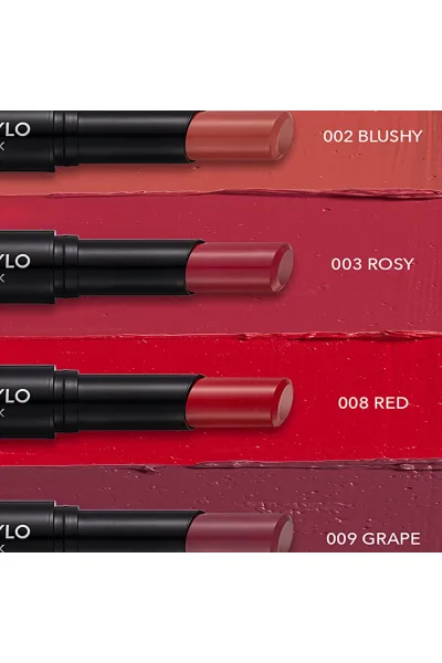  تصویر 4 : رژ لب استیکی کرمی و مرطوب‌کننده Creamy Stylo رنگ Rosy صورتی Creamy Stylo Moisturizing Lipstick 3 Rosy فلورمار Flormar 
