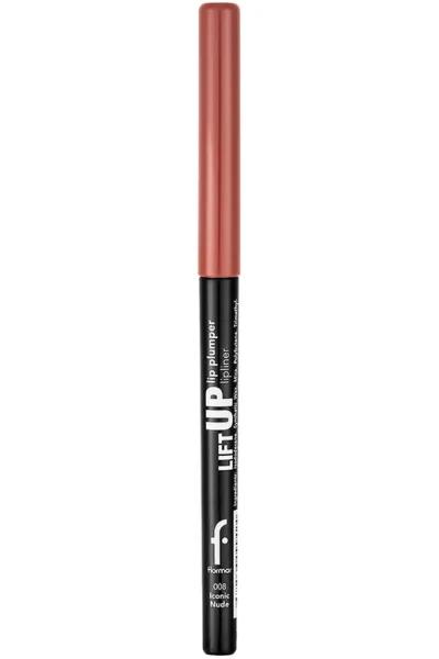  تصویر 2 : مداد لب حجم‌دهنده 008 Iconic Nude رنگ نود و قهوه‌ای روشن Lift Up Plumping Lip Pencil 8 Iconic Nude فلورمار Flormar 