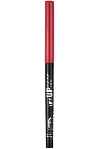 تصویر 2 : مداد لب حجم‌دهنده برای لب‌هایی پرتر رنگ Rustic Rouge قرمز Lift Up Plumping Lip Pencil 10 Rustic Rouge فلورمار Flormar 