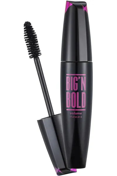 خرید و قیمت ریمل حجم‌دهنده مژه مشکی Big'N Bold؛ مژه‌هایی پرپشت و چشمگیر Flormar فلورمار اصل