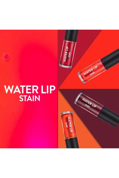  تصویر 6 : تینت لب واتری Water Lip Stain رنگ Infinite Pink صورتی ماندگار Water Lip Stain 1 Infinite Pink فلورمار Flormar 