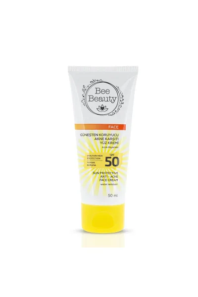 خرید و قیمت کرم ضدآفتاب ضد جوش و آکنه Bee Beauty  بی بیوتی اصل