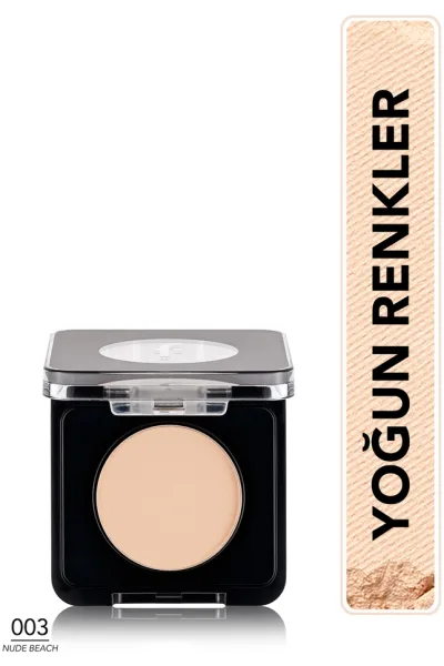  تصویر 1 : سایه چشم تک‌رنگ با پیگمنت بالا و جلوه صدفی Nude Beach نود قهوه‌ای روشن Mono Highly Pigmented Single Pearly Eyeshadow 3 Nude Beach فلورمار Flormar 