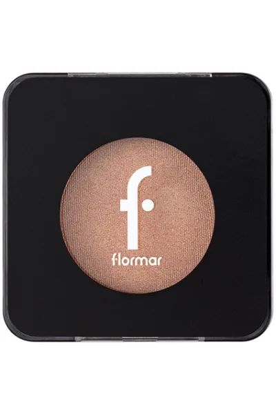  تصویر 2 : سایه چشم تک‌رنگ مرواریدی Bronze Glares رنگ برنزی با پیگمنت بالا Mono Highly Pigmented Single Pearly Eyeshadow 12 Bronze Glares فلورمار Flormar 