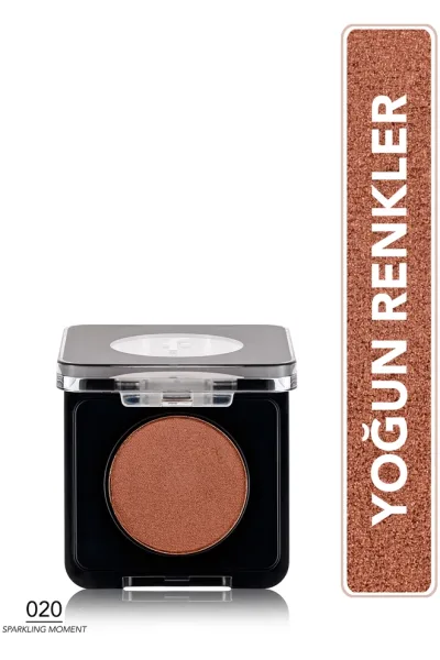  تصویر 1 : سایه چشم تک‌رنگ پیگمنت بالا با جلوه صدفی Sparkling Moment قهوه‌ای Mono Highly Pigmented Single Pearly Eyeshadow 20 Sparkling Moment فلورمار Flormar 