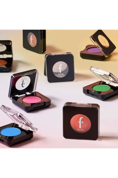  تصویر 5 : سایه چشم تک‌رنگ صدفی با پیگمنت بالا It's All About Shine قرمز Mono Highly Pigmented Single Pearly Eyeshadow 22 It's All About Shine فلورمار Flormar 