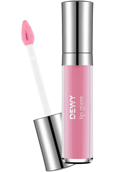 خرید و قیمت براق‌کننده لب Dewy Lip Glaze رنگ Soft Pink صورتی ملایم و براق Flormar فلورمار اصل