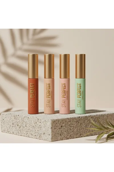  تصویر 3 : کانسیلر پیگمنت بالا Matcha Veil سبز برای پوشش لک و تیرگی پوست Stay Perfect Highly Pigmented Concealer 11 Matcha Veil فلورمار Flormar 