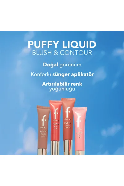  تصویر 4 : رژگونه مایع پفی Wish؛ رنگ صورتی طبیعی برای گونه‌های شاداب و یکدست Puffy Liquid Blush Liquid Blush 4 Wish فلورمار Flormar 