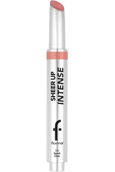  تصویر 1 : رژ لب ژله‌ای با بافت کرمی و جلوه براق Spark Click صورتی Sheer Up Intense Cream Texture Shiny Finish Jelly Lipstick 6 Spark Click فلورمار Flormar 