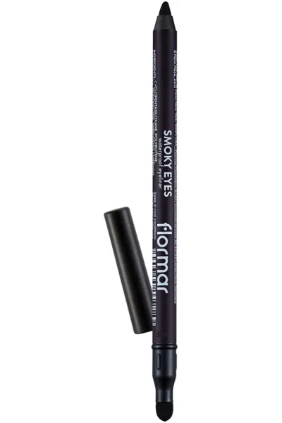 خرید و قیمت مداد چشم ضدآب مات Deep Purple (بنفش تیره) برای آرایش اسموکی Flormar فلورمار اصل
