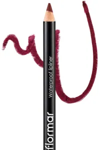 مداد-لب-مات-ضدآب-و-پررنگ-برای-لب‌ها-Elegant-Bordeaux-رنگ-شرابی-Waterproof-Highly-Pigmented-Matte-Lip-Pencil-205-Elegant-Bordeaux-فلورمار-Flormar