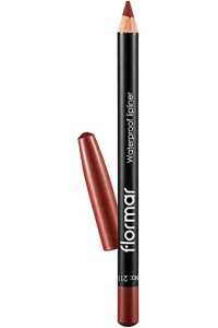 مداد-لب-مات-ضدآب-و-پررنگ-Classical-Brown-قهوه‌ای-برای-آرایش-لب-Waterproof-Highly-Pigmented-Matte-Lip-Pencil-211-Classical-Brown-فلورمار-Flormar