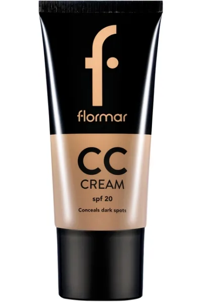  تصویر 3 : کرم CC پوشاننده جای زخم و لک تیره Anti Fatigue  بژ  ۳۵ میلی‌لیتر Dark Spot Cover CC Cream CC04 Anti Fatigue 35 ml فلورمار Flormar 