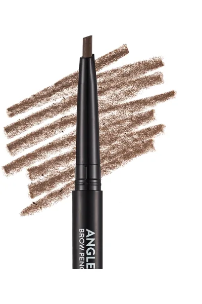  تصویر 2 : مداد ابرو نوک زاویه‌دار و برس‌دار Beige بژ برای فرم‌دهی دقیق Angled Angled Tip Bristle Brush Brow Pencil 1 Beige فلورمار Flormar 