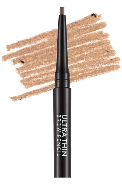  تصویر 2 : مداد ابرو با نوک فوق‌نازک و برس مویی کاربردی رنگ Beige بژ Ultra Thin Fine Tip Bristle Brush Brow Pencil 1 Beige فلورمار Flormar 