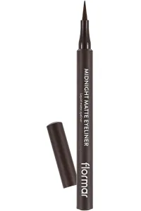 خط-چشم-مات-رنگ-Brown-قهوه‌ای-برای-آرایش-دقیق-و-ماندگار-روزانه-Midnight-Matte-Eyeliner-2-Brown-فلورمار-Flormar