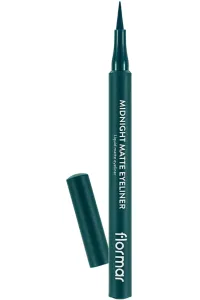 خط-چشم-مات-Green-(سبز)-با-جلوه‌ای-دقیق-و-ماندگار-برای-آرایش-چشم-Midnight-Matte-Eyeliner-4-Green-فلورمار-Flormar