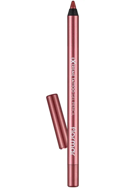  تصویر 2 : مداد چشم ژلی اکستریم براق با ماندگاری بالا Pink Star صورتی Extreme Tattoo Extra Long Lasting Shimmer Gel Eye Pencil 9 Pink Star فلورمار Flormar 