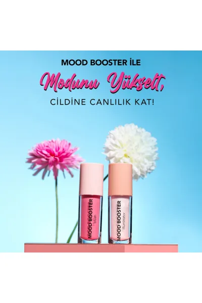  تصویر 5 : هایلایتر مایع با جلوه درخشان طبیعی Sun Goddess طلایی برای چهره Mood Booster Natural Shimmer Liquid Highlighter 2 Sun Goddess فلورمار Flormar 