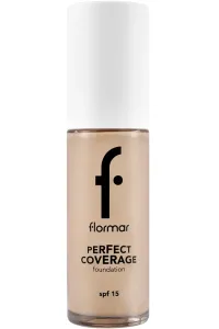 کرم-پودر-با-پوشانندگی-بالا-و-ماندگار-SPF15-رنگ-Light-Ivory-عاجی-روشن-Perfect-Coverage-Highly-Pigmented-Long-Lasting-SPF15-Foundation-100-Light-Ivory-فلورمار-Flormar