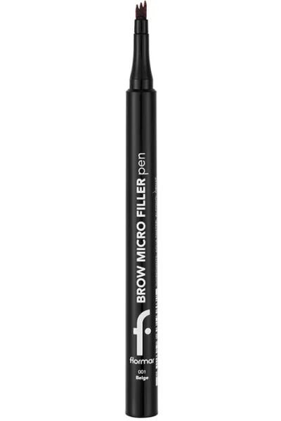  تصویر 3 : مداد ابرو براش‌دار Light Brown؛ قهوه‌ای روشن با پایان طبیعی Brow Micro Filler Spoolie Tip Natural Finish Brow Pencil 2 Light Brown فلورمار Flormar 