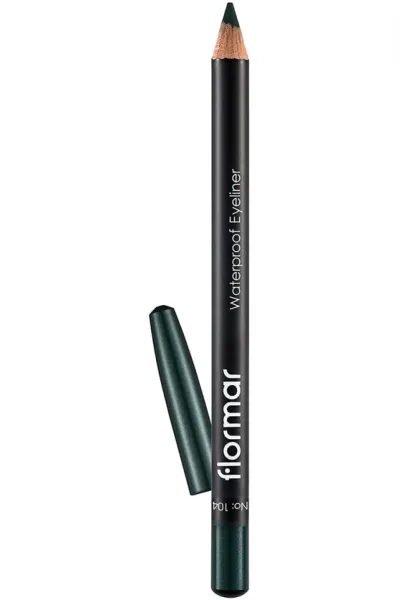 خرید و قیمت مداد چشم مات ضدآب با پیگمنت بالا Cobalt Green سبز شماره ۱۰۴ Flormar فلورمار اصل