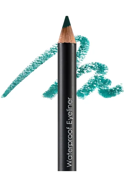  تصویر 2 : مداد چشم مات ضدآب و پررنگ Intensive Jade سبز یشمی با ماندگاری بالا Waterproof Highly Pigmented Matte Eye Pencil 111 Intensive Jade فلورمار Flormar 