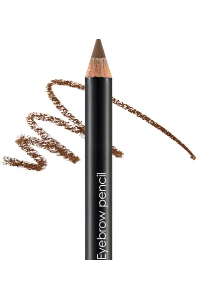  تصویر 2 : مداد ابرو نوک نرم Beige بژ با برس پخش‌کننده برای ابروهای طبیعی Soft Tip Blending Brush Brow Pencil 401 Beige فلورمار Flormar 