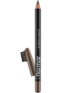 مداد-ابرو-نوک-نرم-Beige-بژ-با-برس-پخش‌کننده-برای-ابروهای-طبیعی-Soft-Tip-Blending-Brush-Brow-Pencil-401-Beige-فلورمار-Flormar