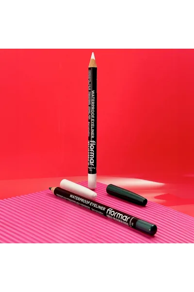  تصویر 6 : مداد چشم مات ضدآب با پیگمنت بالا Blue Sky رنگ آبی آسمانی Waterproof Highly Pigmented Matte Eye Pencil 114 Blue Sky فلورمار Flormar 