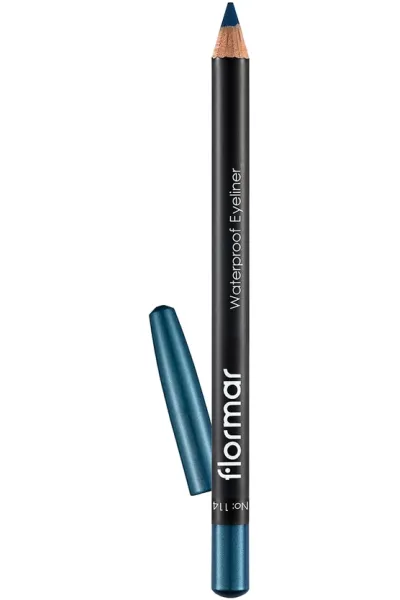 خرید و قیمت مداد چشم مات ضدآب با پیگمنت بالا Blue Sky، رنگ آبی آسمانی Flormar فلورمار اصل