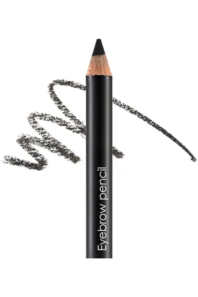  تصویر 2 : مداد ابرو نوک نرم و براش‌دار Ashy خاکستری برای ابروهایی طبیعی Soft Tip Blending Brush Brow Pencil 403 Ashy فلورمار Flormar 
