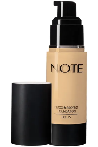 خرید و قیمت کرم پودر دتوکس و محافظ پوست 02 Natural Beige بژ طبیعی Note نوت اصل